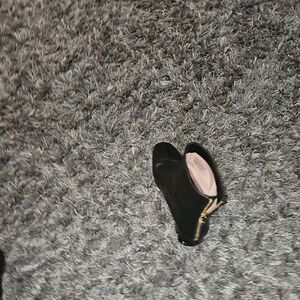 J. Crew Black Ankle Booties with Gold Zipper..other Boot Upstairs..both Like New